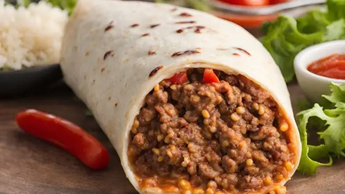 Burrito de Carne Picada