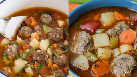 Caldo de Albóndigas