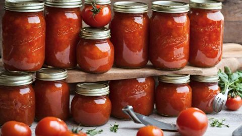 Conserva Casera de Tomates