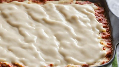 Salsa Bechamel para Lasaña