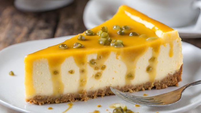 Cheesecake de Maracuyá Casero