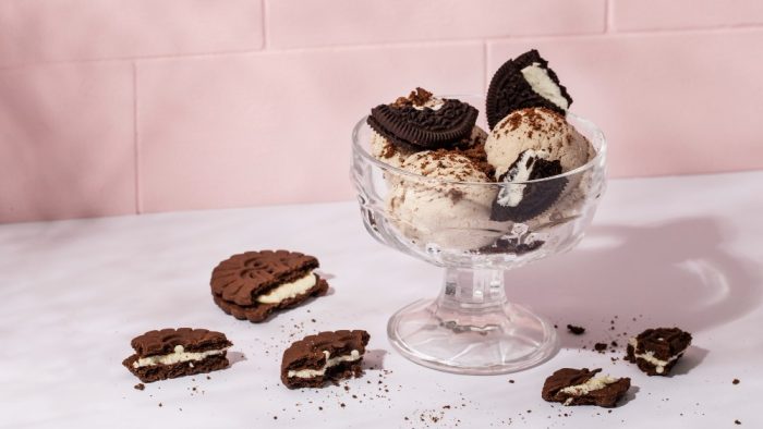 Helado de Oreo