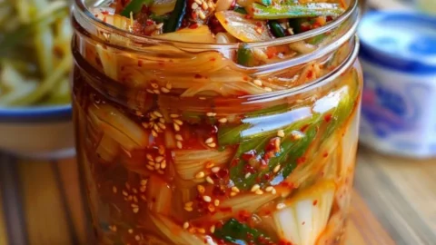 Kimchi casero (kimchee)